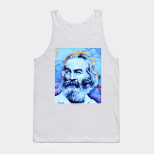 Walt Whitman Portrait | Walt Whitman Artwork | Walt Whitman Painting 8 Tank Top